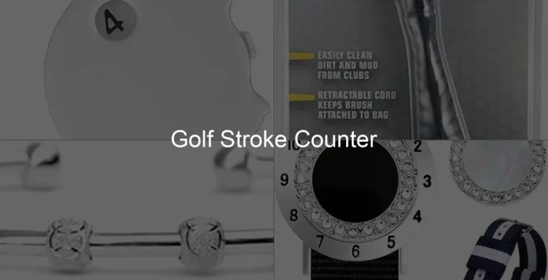 Photo of Golf Stroke Counter