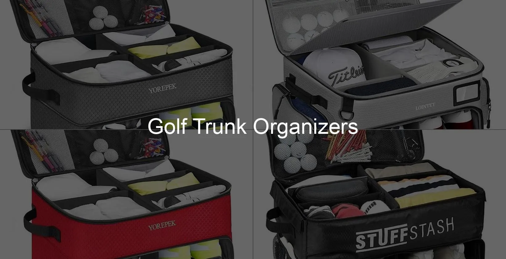 Photo of Golf Trunk Organizers
