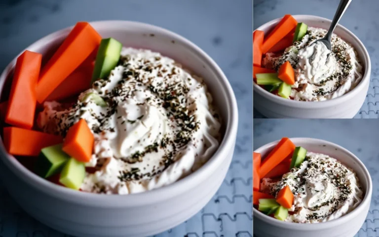 Greek Yogurt Veggie Dip Recipe Photo