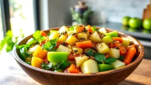 Green Apple-Spiced Stir Fry Recipe Photo