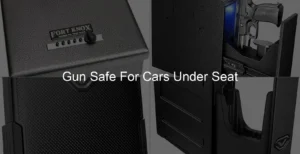 Photo of Gun Safe For Cars Under Seat