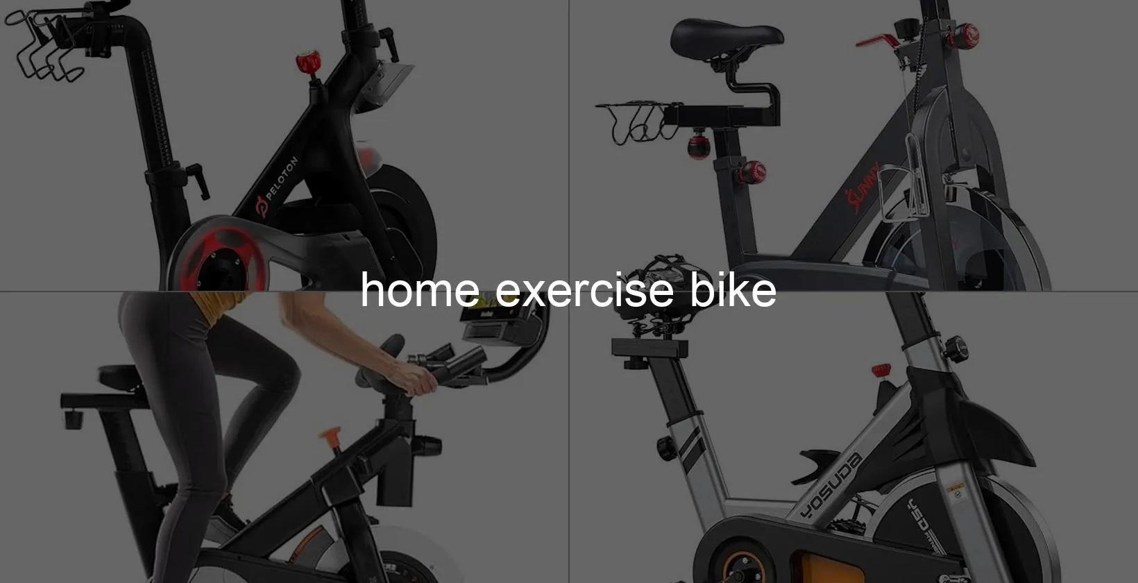 Photo of home exercise bike