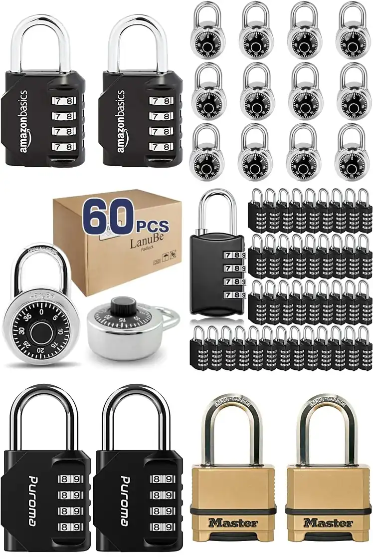 10 Best Combination Locks: Top Picks for Security & Ease