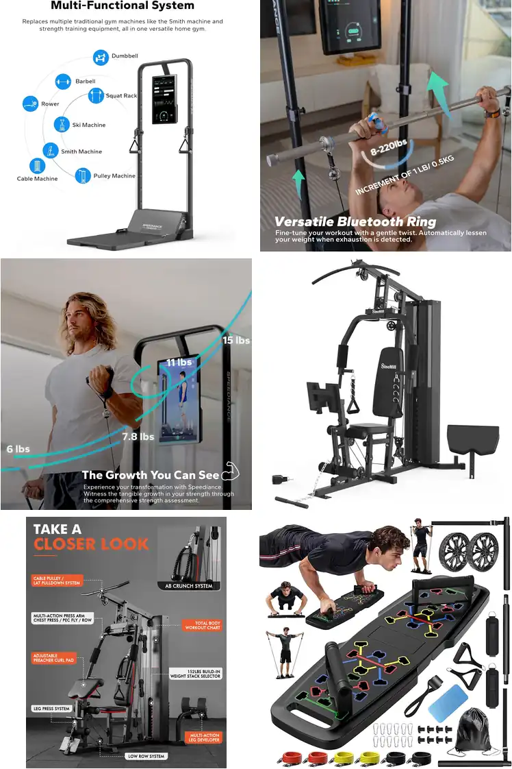 Top 10 Home Gym Systems for Ultimate Workout Transformation