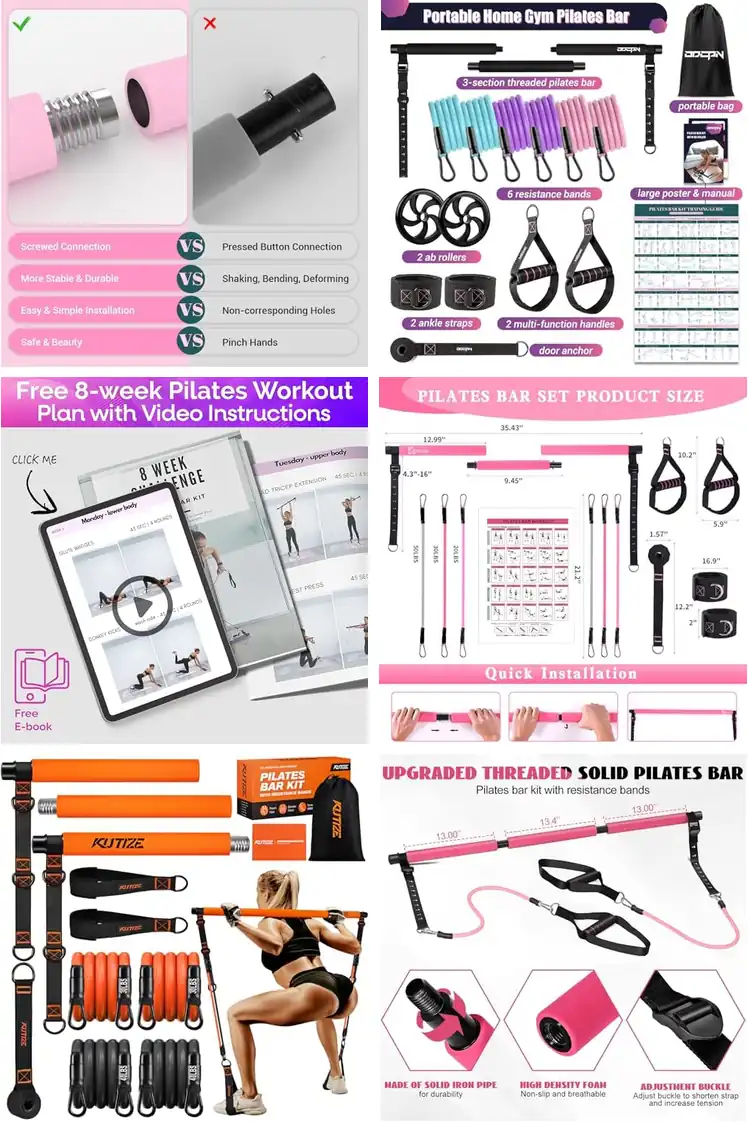 Top 10 Pilates Bars for Effective Workouts