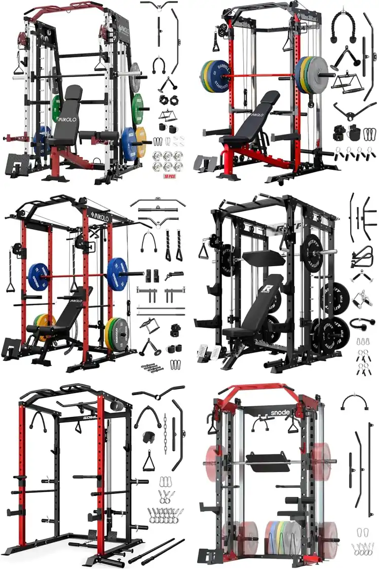 Top 10 Squat Racks with LAT Pull Down Feature