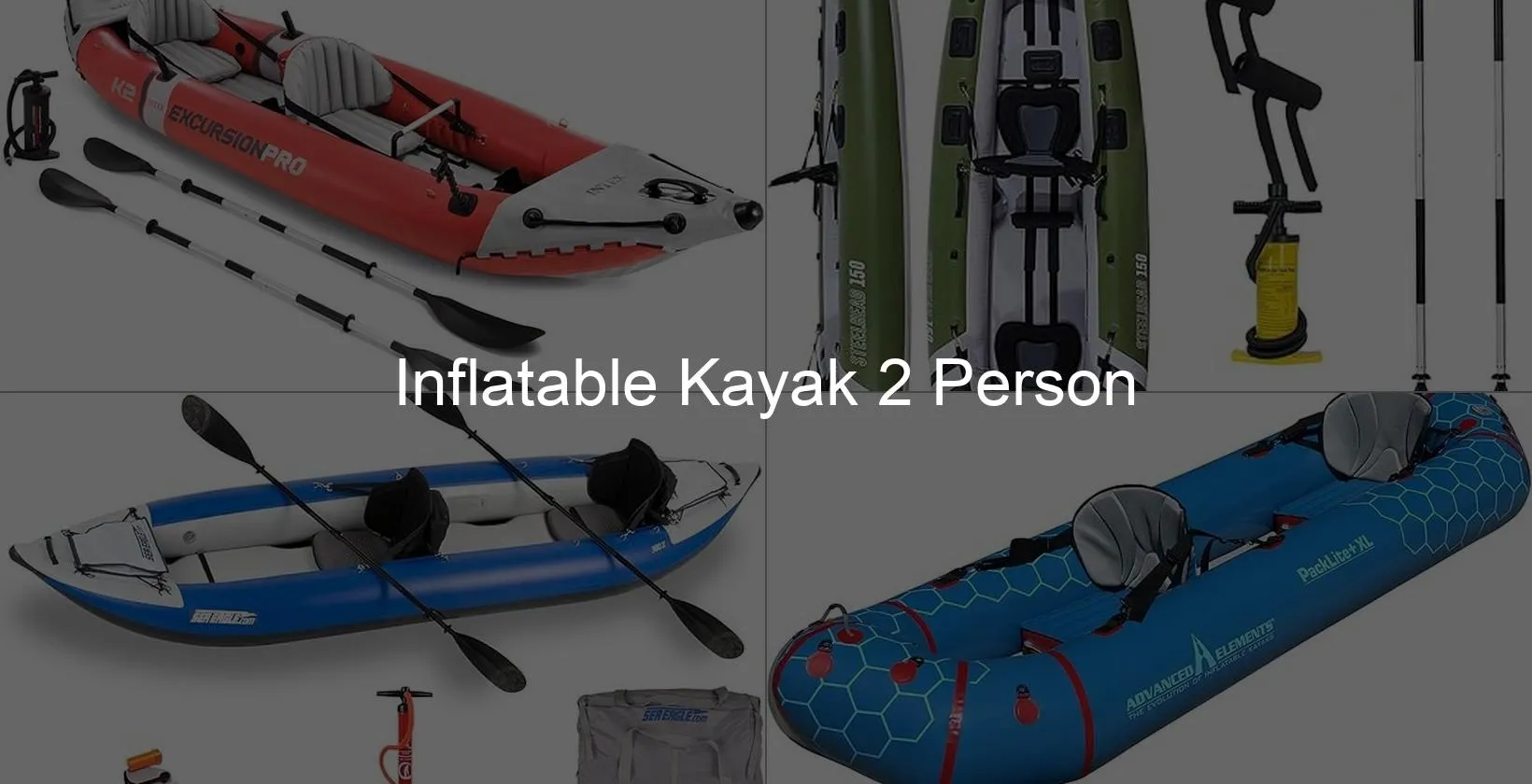 Photo of Inflatable Kayak 2 Person
