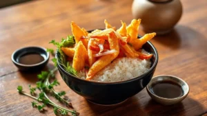 Kakiage Tempura Don Recipe Photo
