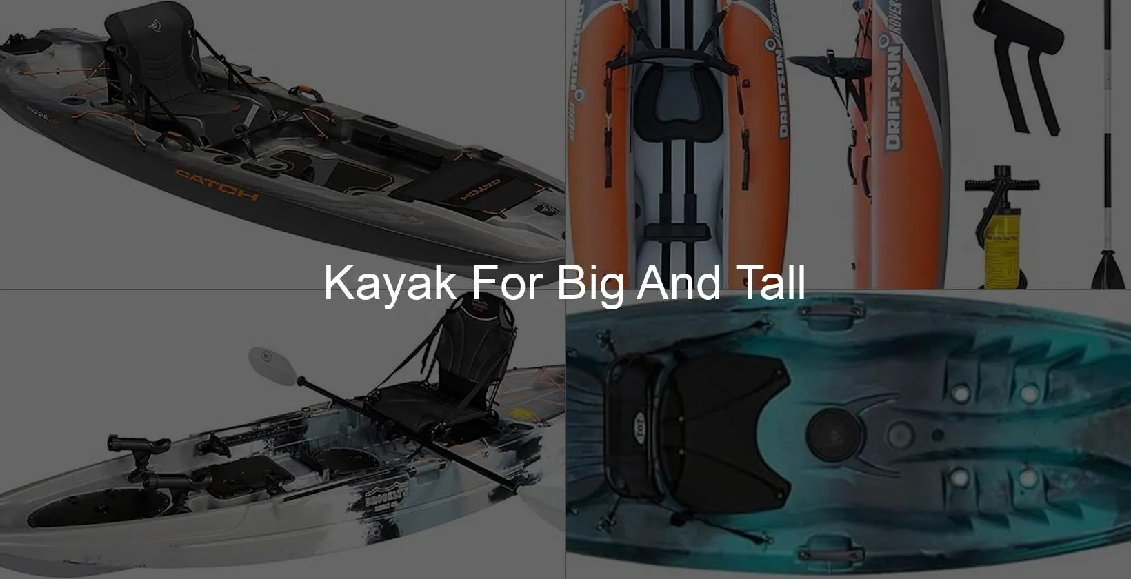 Photo of Kayak For Big And Tall