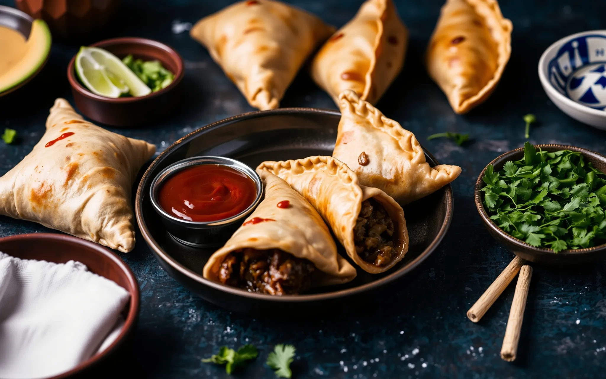 Kenyan Beef Samosas Recipe Photo