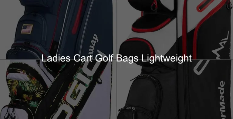 Photo of Ladies Cart Golf Bags Lightweight