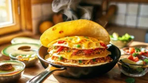 Make-Ahead Breakfast Quesadilla Recipe Photo