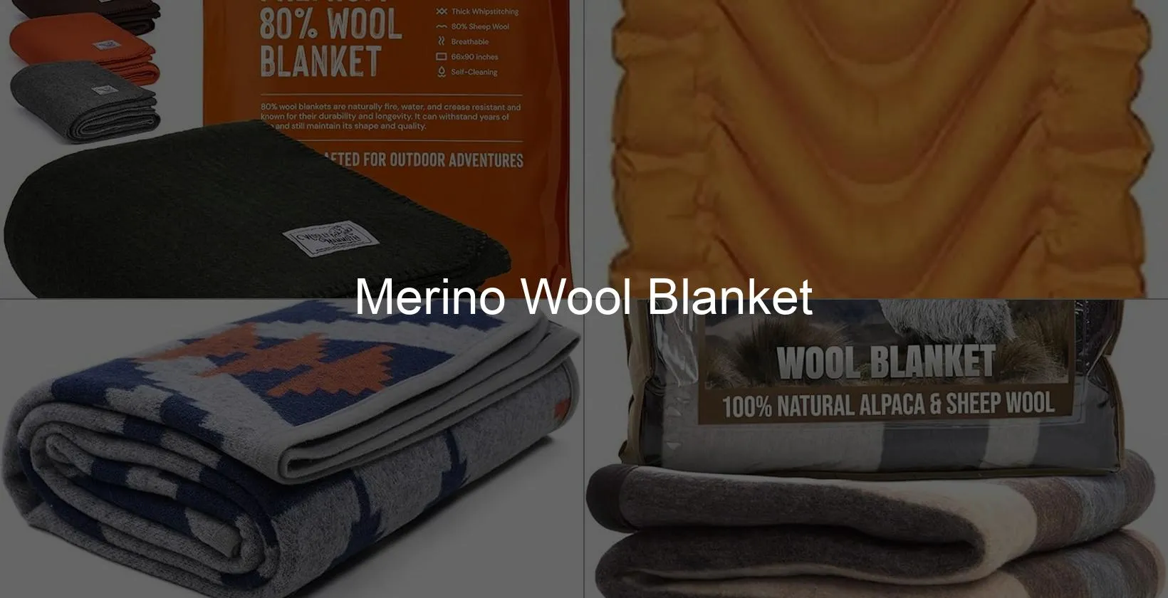 Photo of Merino Wool Blanket