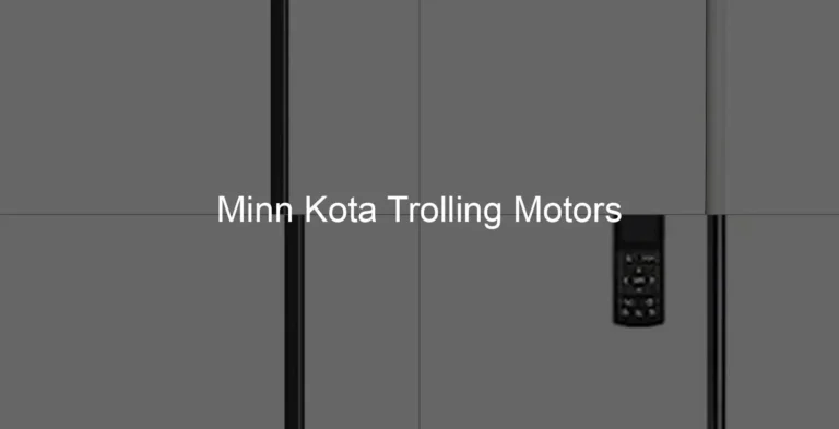 Photo of Minn Kota Trolling Motors