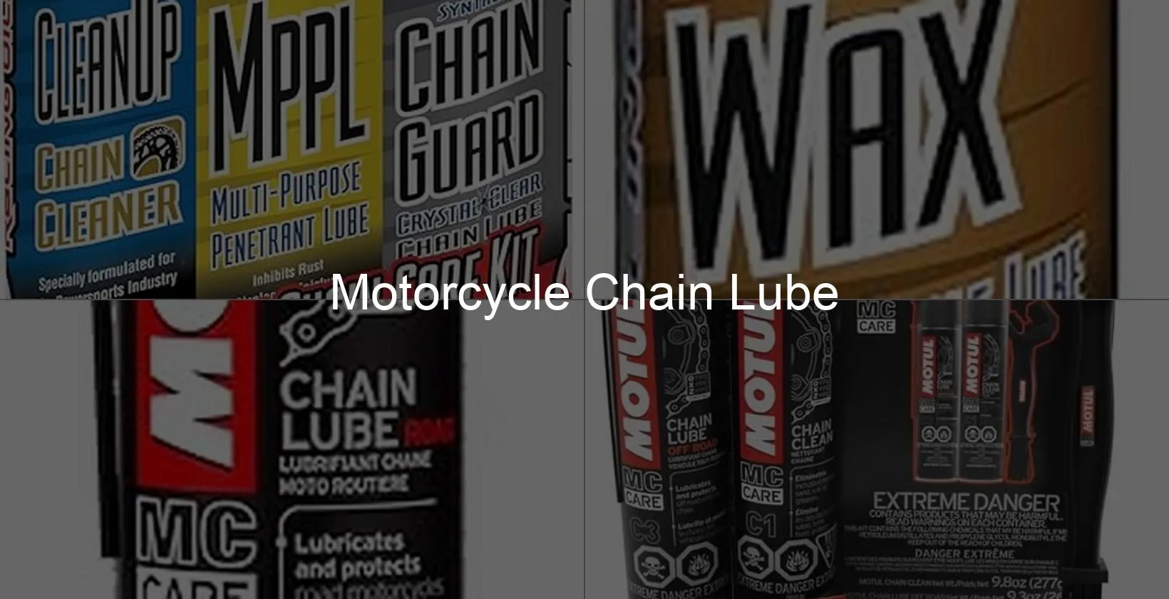 Photo of Motorcycle Chain Lube