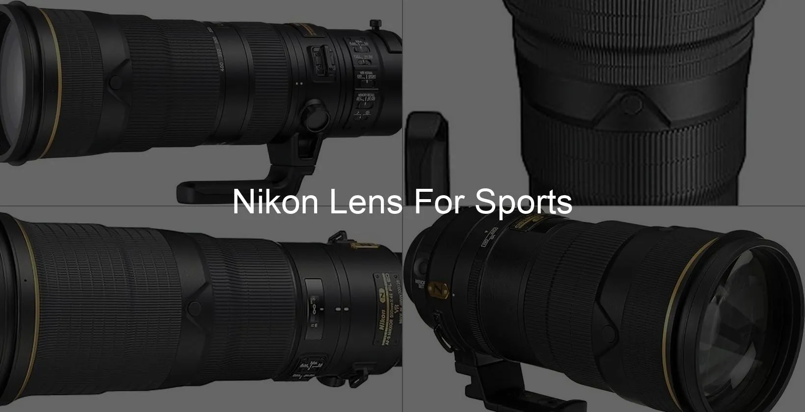 Photo of Nikon Lens For Sports