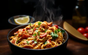 One-Pot Chicken Fajita Pasta Recipe Photo
