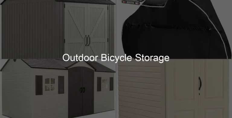 Photo of Outdoor Bicycle Storage