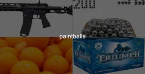 Photo of paintballs