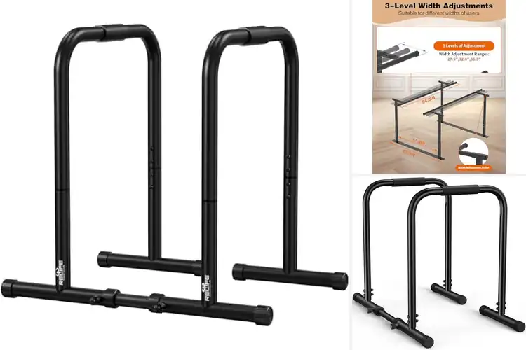 Detailed view of 10 Best Parallel Bars to Build Strength at Home