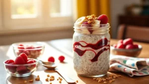 PB&J Overnight Oats Recipe Photo
