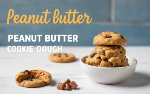 Peanut Butter Edible “Cookie Dough” Recipe Photo