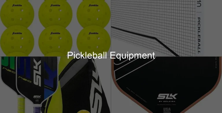 Photo of Pickleball Equipment