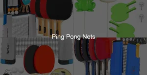 Photo of Ping Pong Nets