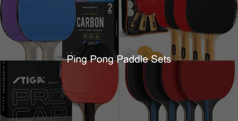 Photo of Ping Pong Paddle Sets