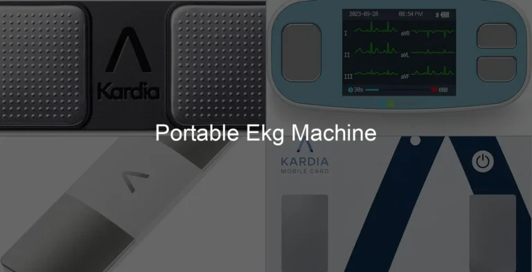 Photo of Portable Ekg Machine