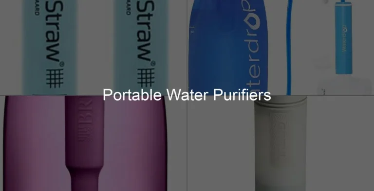 Photo of Portable Water Purifiers