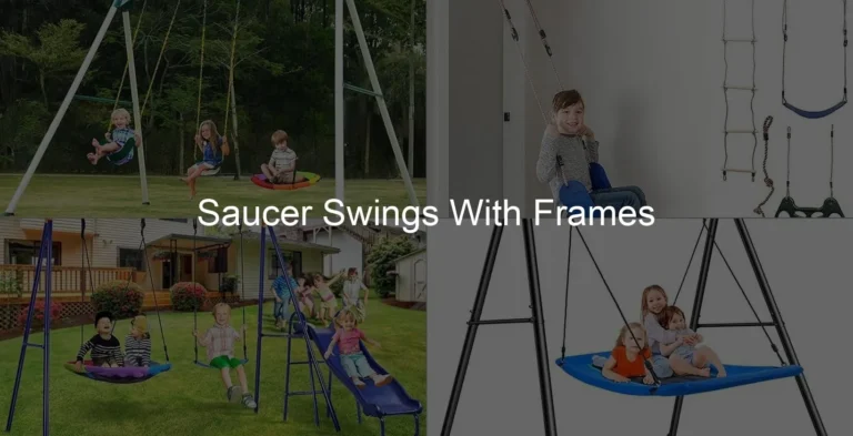 Photo of Saucer Swings With Frames