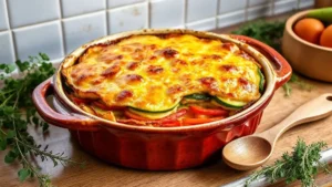 Scalloped Vegetable Bake Recipe Photo