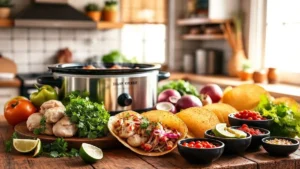 Slow-Cooker Chicken Tacos Recipe Photo