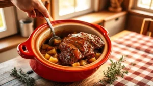 Slow-Cooker Pineapple Baby Back Ribs Recipe Photo