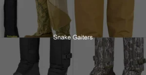 Photo of Snake Gaiters
