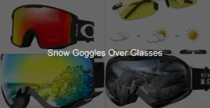 Photo of Snow Goggles Over Glasses
