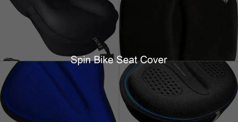 Photo of Spin Bike Seat Cover