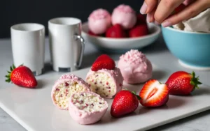 Strawberry Shortcake Bombs Recipe Photo
