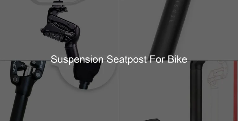 Photo of Suspension Seatpost For Bike