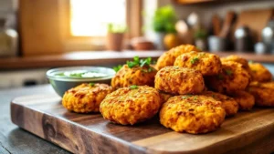 Sweet Potato And Chickpea Nuggets Recipe Photo