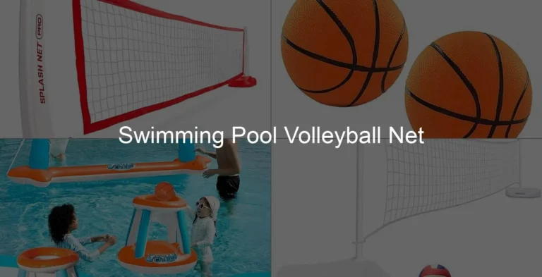 Photo of Swimming Pool Volleyball Net