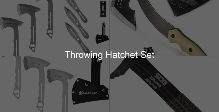 Photo of Throwing Hatchet Set