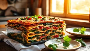 Vegan Breakfast Lasagna Recipe Photo