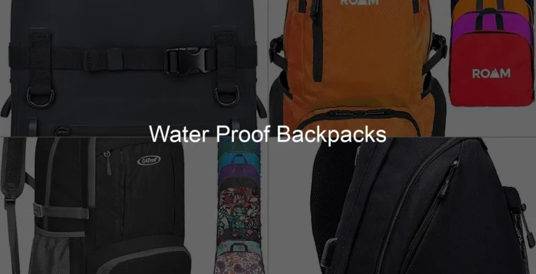 Photo of Water Proof Backpacks