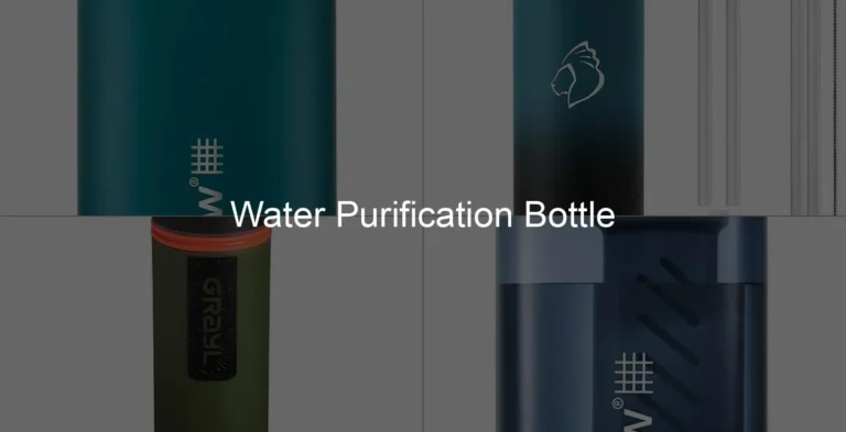 Photo of Water Purification Bottle