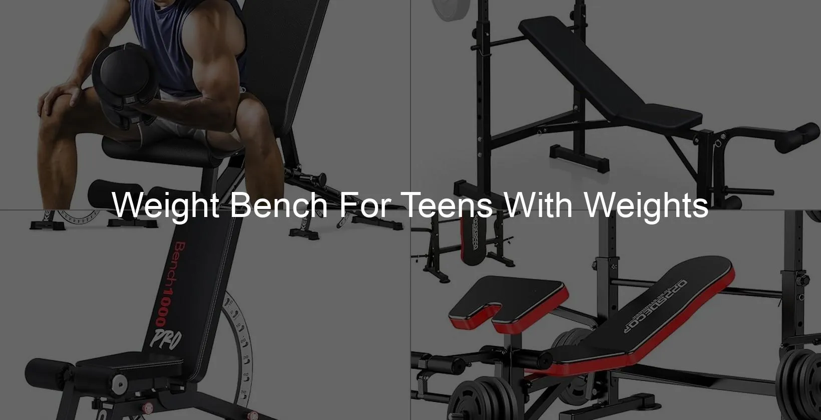 Photo of Weight Bench For Teens With Weights